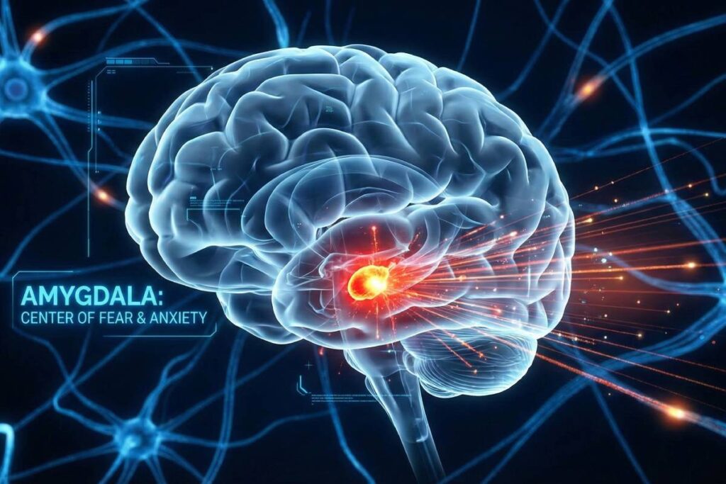 กลไกการเกิดโรคโฟเบียและความกลัวในสมองมนุษย์